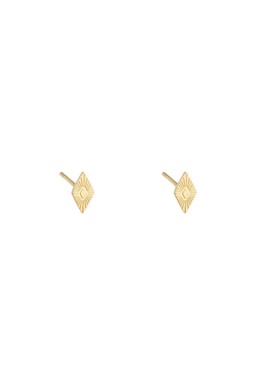 Earrings Small Copper Gold Color Stainless Steel