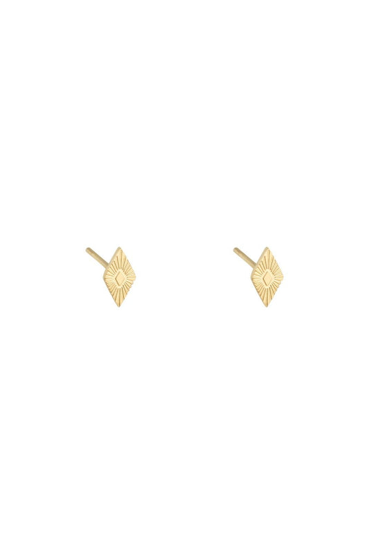 Earrings Small Copper Gold Color Stainless Steel