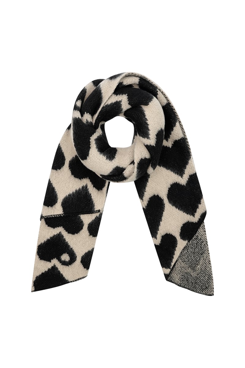Hearts Cozy Scarf