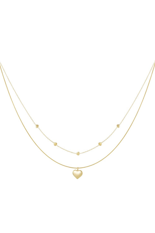 Layered Necklaces Heart Casual Daily Simple Series Women's jewelry