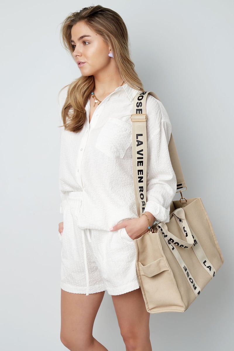 La vie en rose shopper - pink