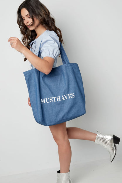 Denim shopper must-haves - blue