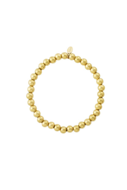 Solid bead bracelets-6mm
