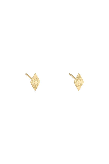 Earrings Small Copper Gold Color Stainless Steel
