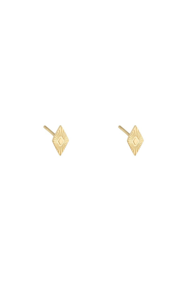 Earrings Small Copper Gold Color Stainless Steel