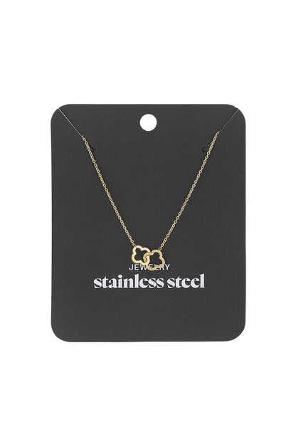 linked luck necklace