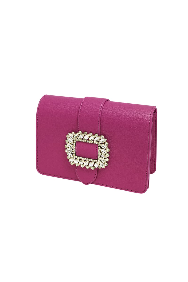 Bag buckle classy - dark brown