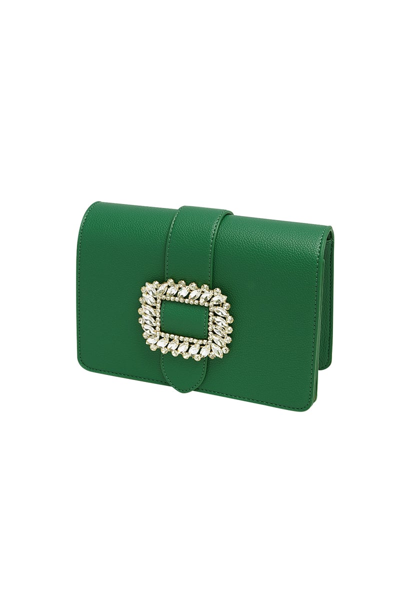 Bag buckle classy - dark brown