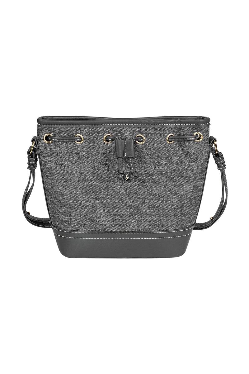 Denim bucket bag - dark blue
