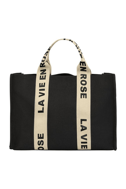 La vie en rose shopper - pink