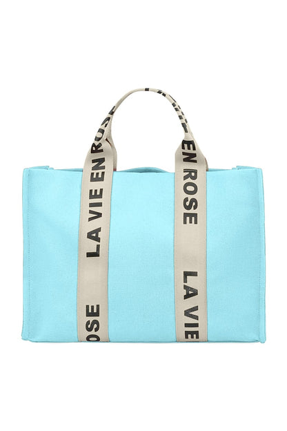 La vie en rose shopper - pink