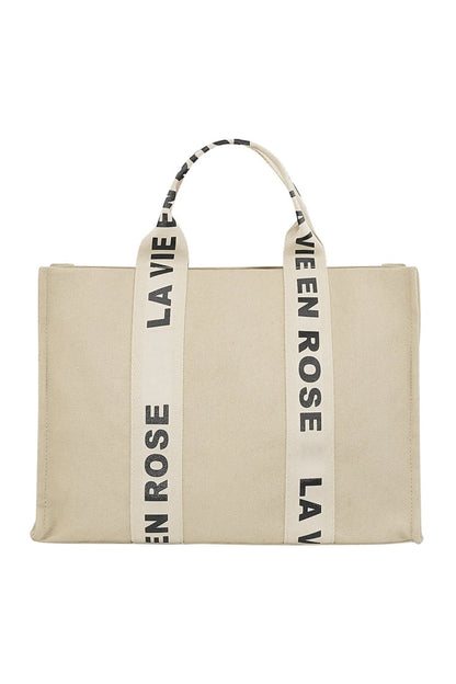 La vie en rose shopper - pink