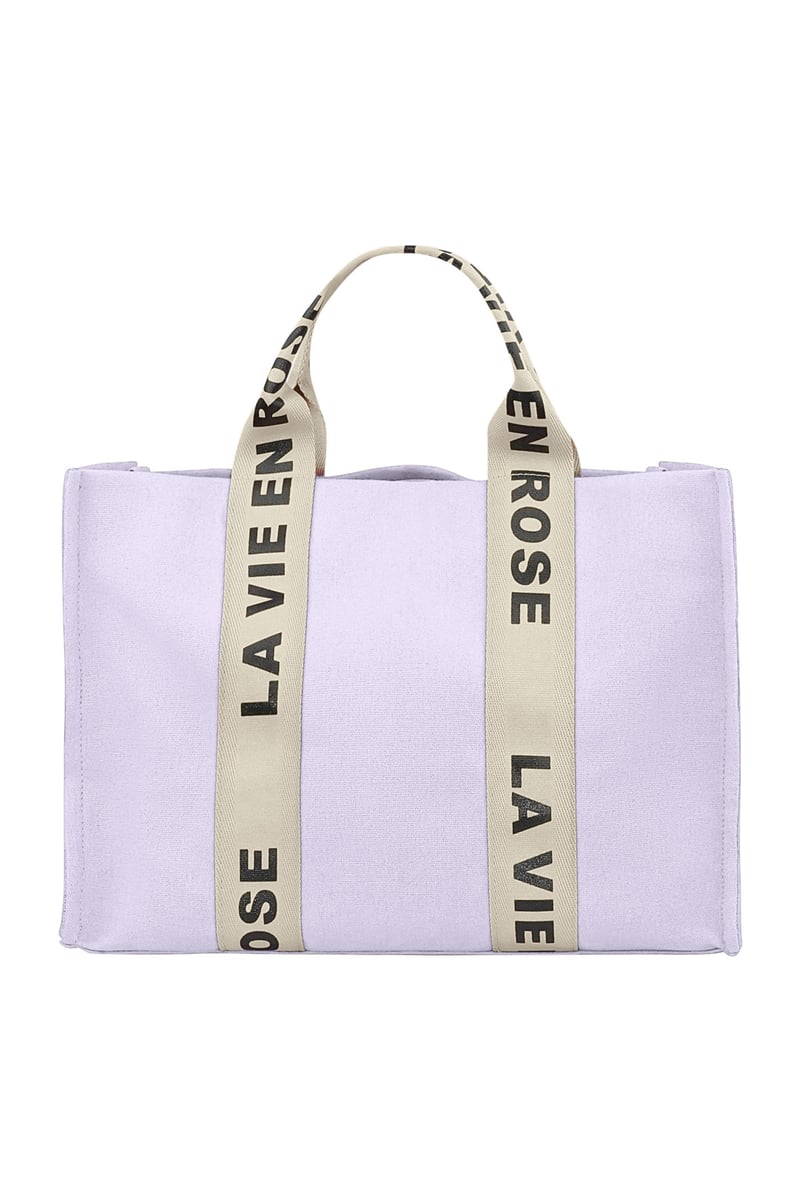 La vie en rose shopper - pink
