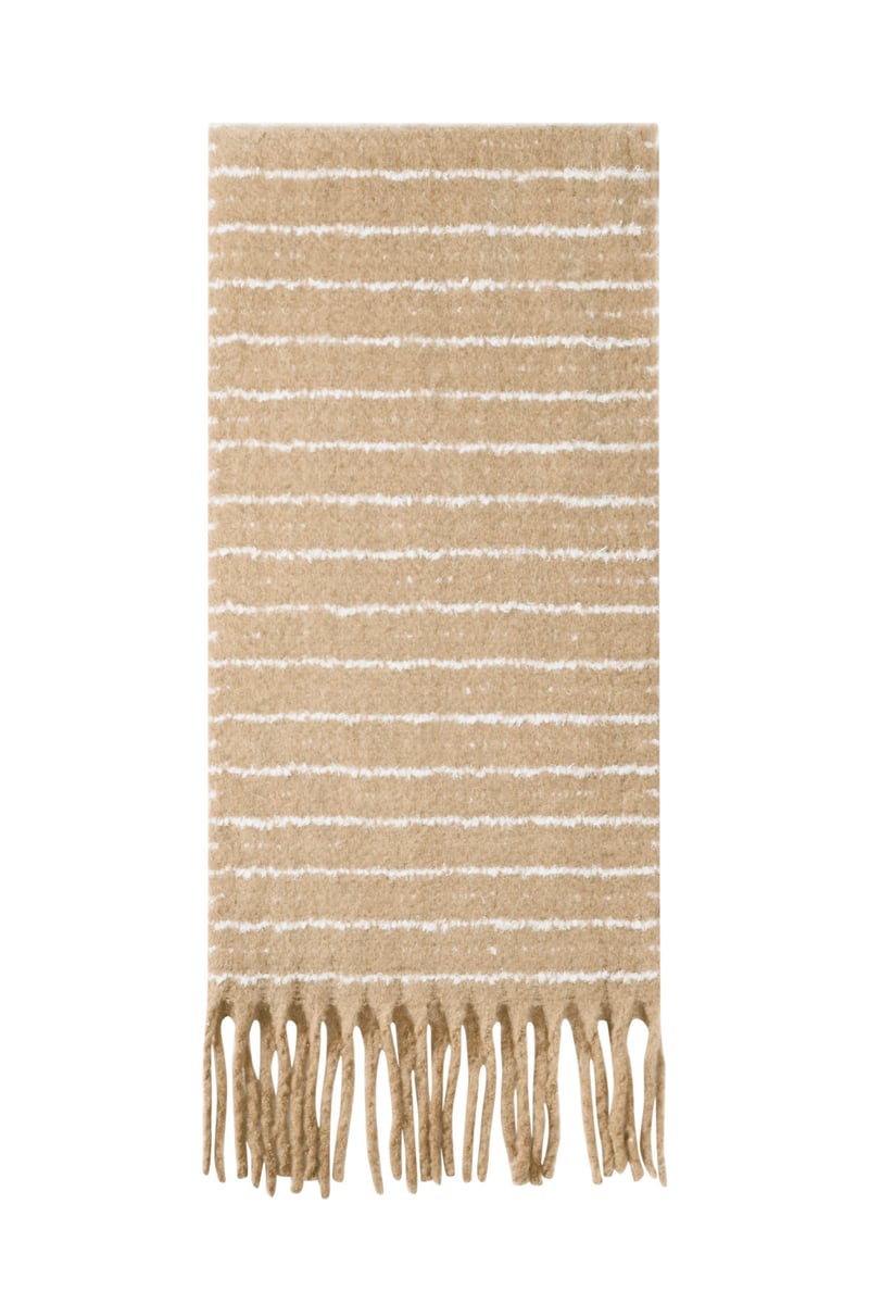 Winter scarves Strip Casual Polyester Daily