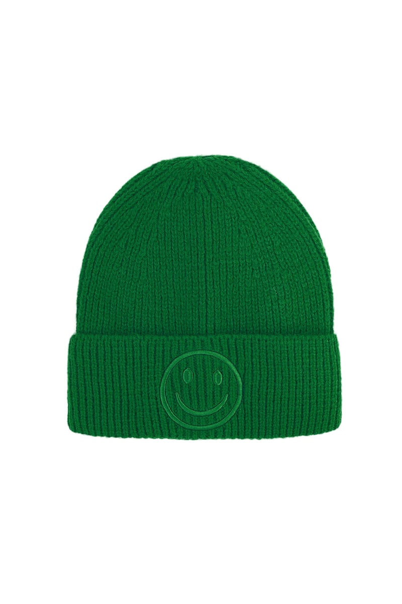Hat season of smiley - off white