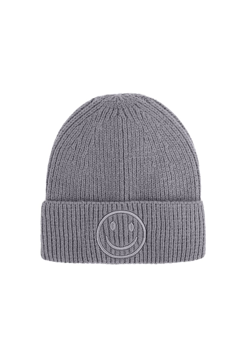 Hat season of smiley - off white