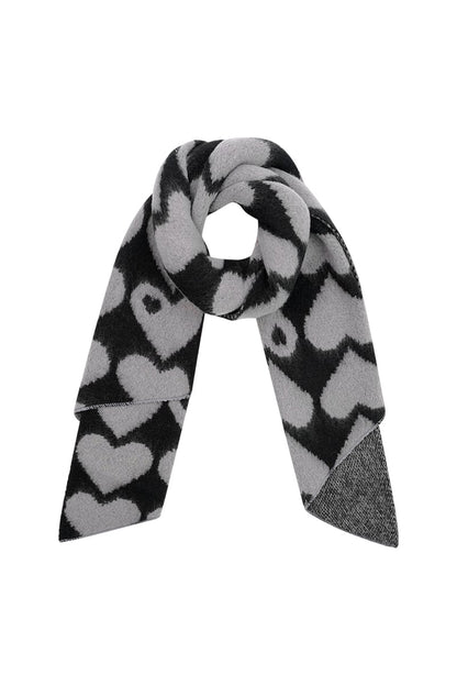 Hearts Cozy Scarf