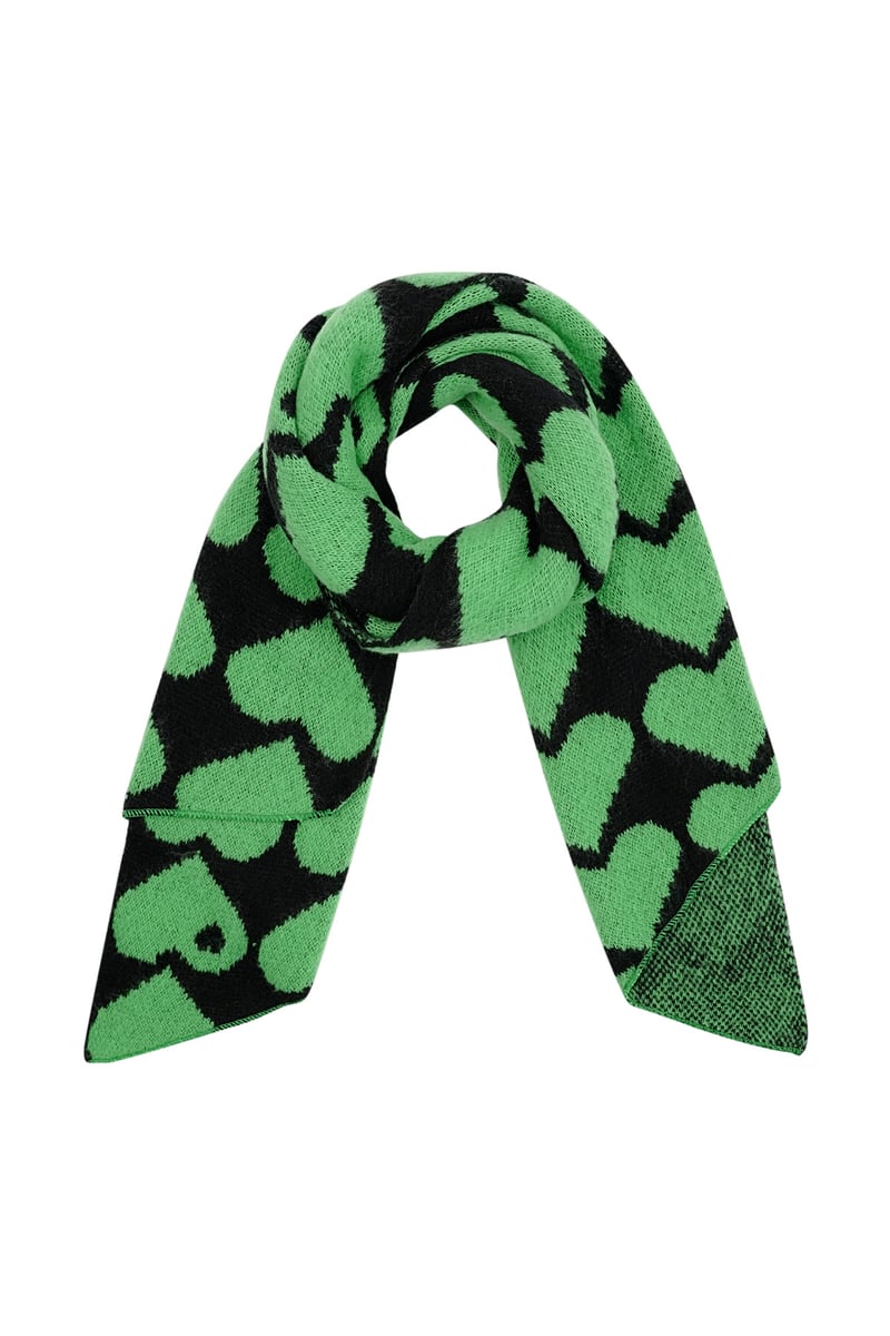 Hearts Cozy Scarf