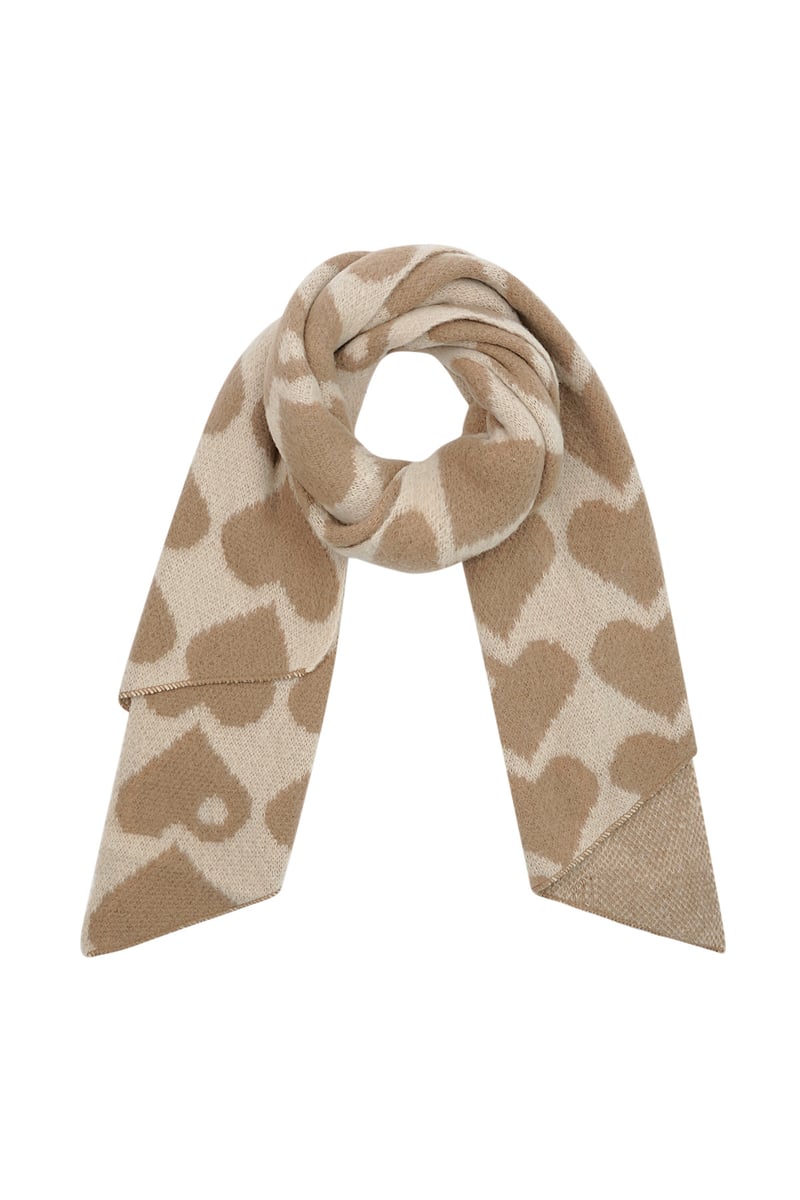 Hearts Cozy Scarf