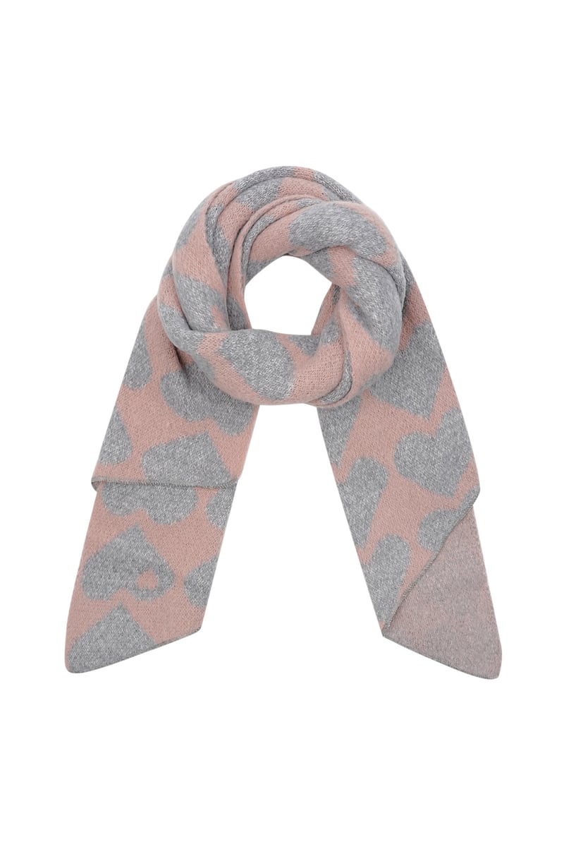 Hearts Cozy Scarf