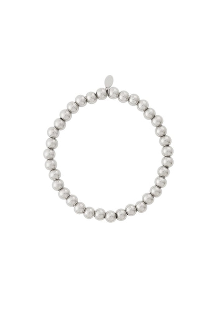 Solid bead bracelets-6mm