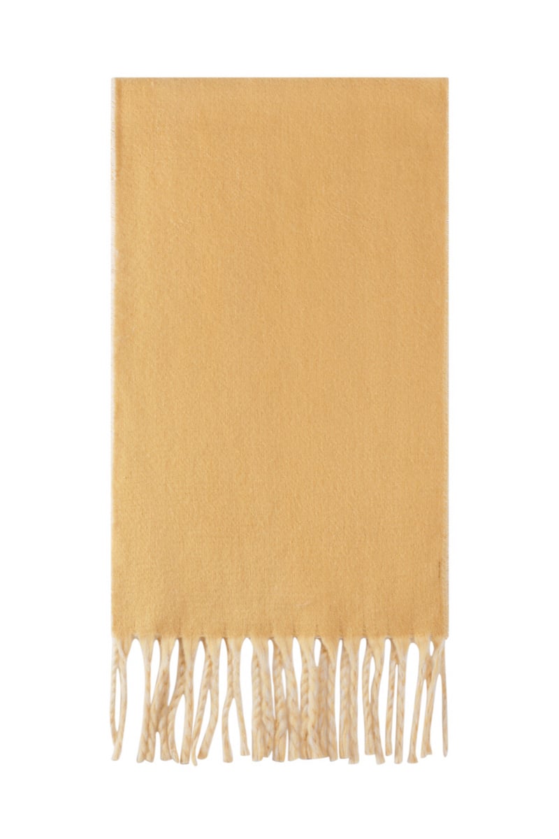 Plain scarf