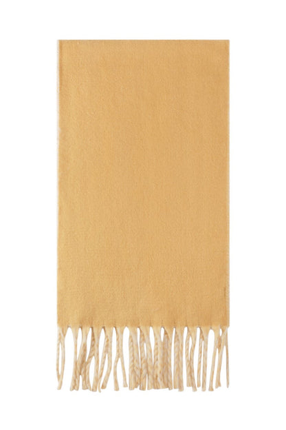 Plain scarf