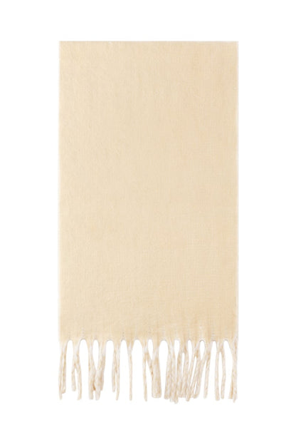 Plain scarf
