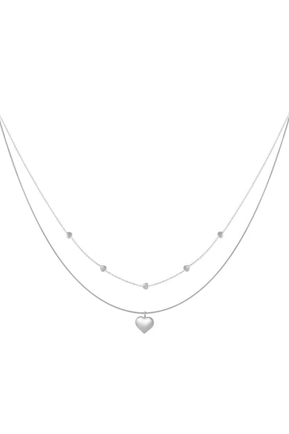 Layered Necklaces Heart Casual Daily Simple Series Women's jewelry