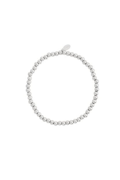 Solid bead bracelets-4mm